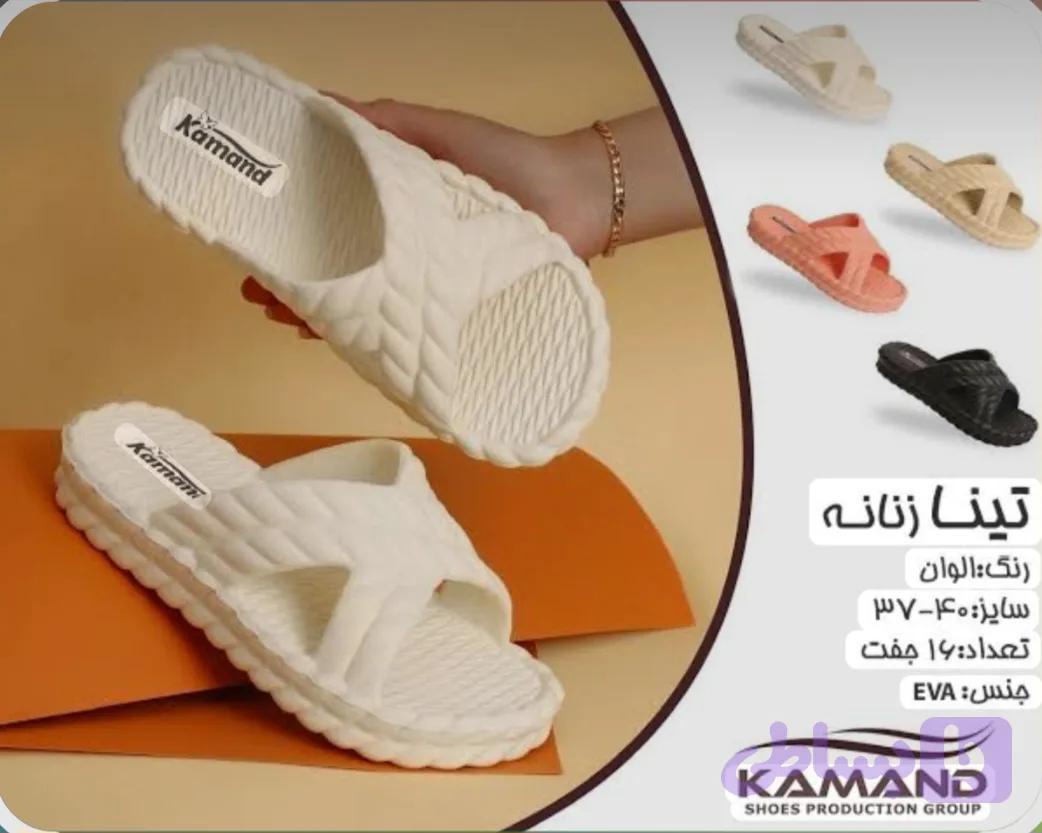 دمپایی دخترانه و زنانه مدل تینا
