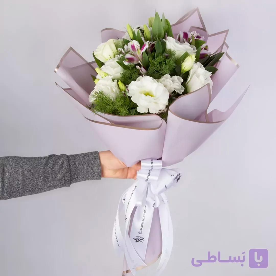 دسته گل هدیه آلسترومریا کد 6530 |باختر