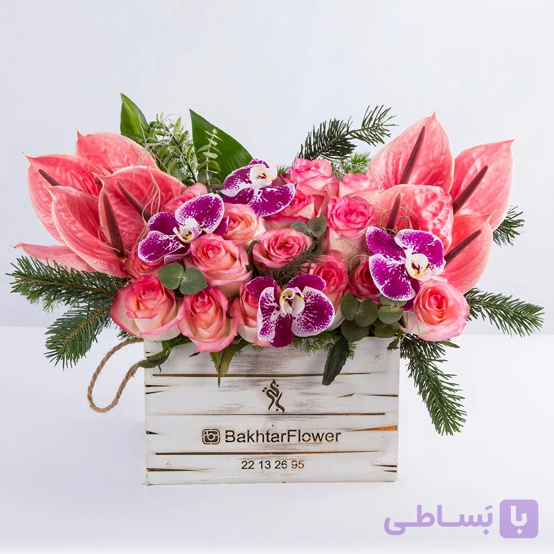 باکس گل تولد 2230 با ارسال رایگان و زیر 3 ساعت|باختر