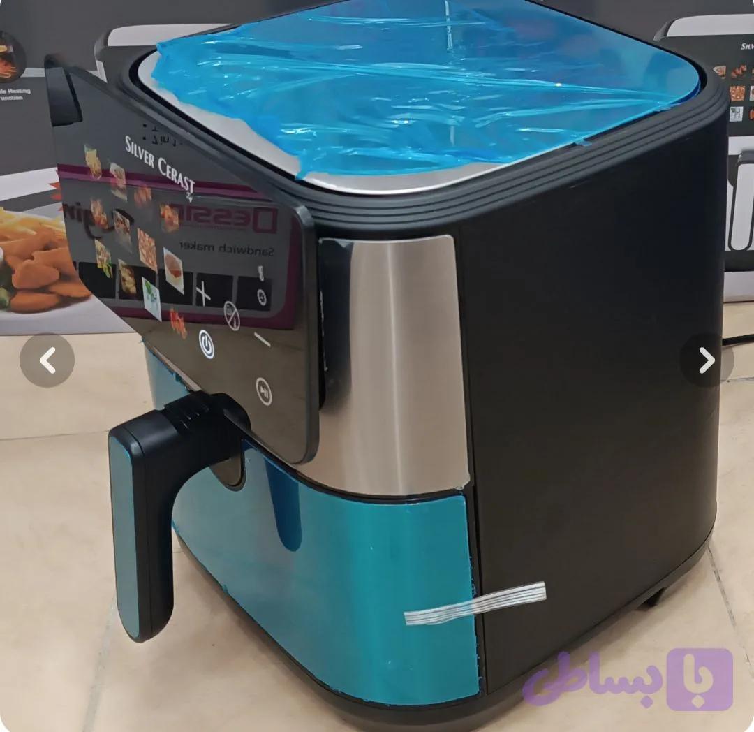 سرخ کن 15 لیتری سیلورکرست دو المنت دار صفحه تمام لمسی و رنگی مدل sc-6096