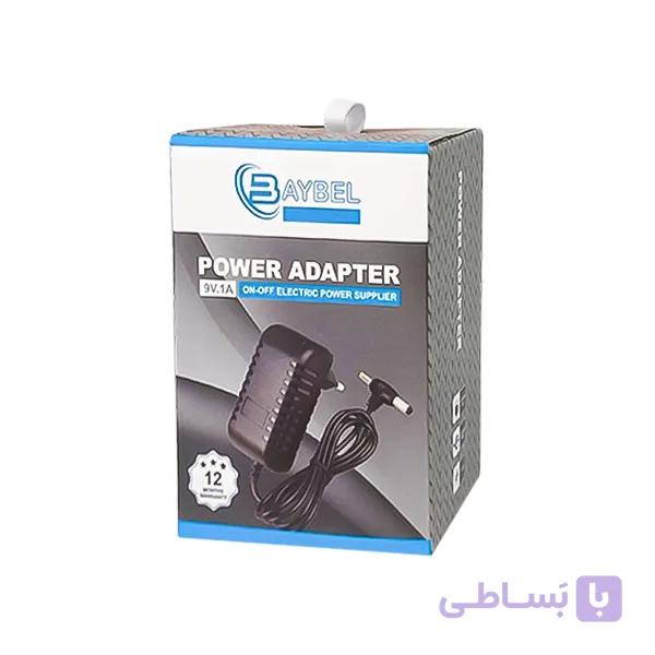 آداپتور مودم baybel a80 9v.1a