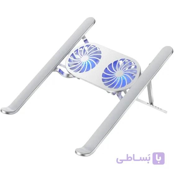 پایه خنک کننده لپ تاپ ایور کول مدل دو فن مدل ECOL-N99W