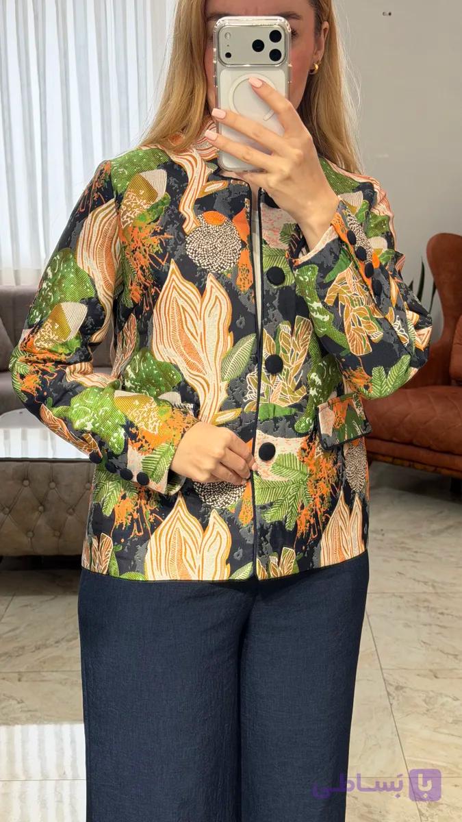 کت زنانه مجلسی ژاکاردترک وارداتی
