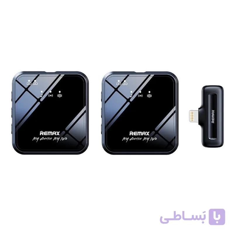 میکروفن بی سیم ریمکس مدل K12 با درگاه اتصال لایتنینگ — تصویر 1