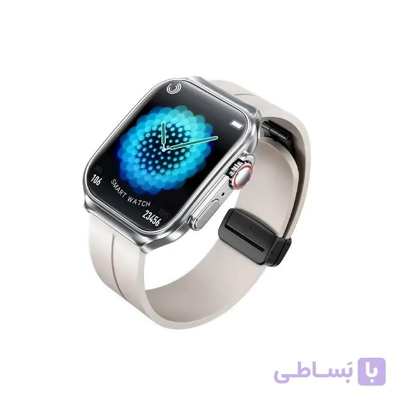 ساعت هوشمند ۱.96 اینچی ریمکس مدل Watch 13 با بند سیلیکونی — تصویر 1