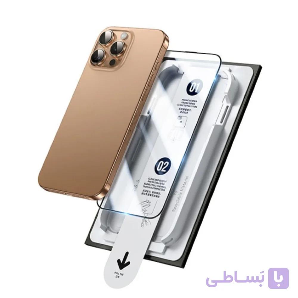 گلس آیفون 16Pro  ریمکس با نصب آسان — تصویر 1