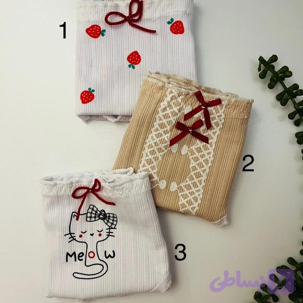شورت زنانه طرح میو — تصویر 1