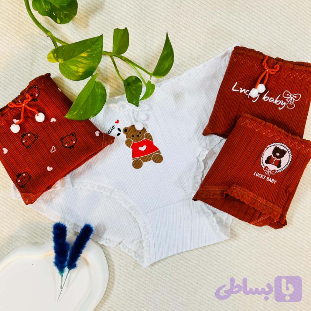 شورت عروسکی زنانه طرح تدی 3 — تصویر 1