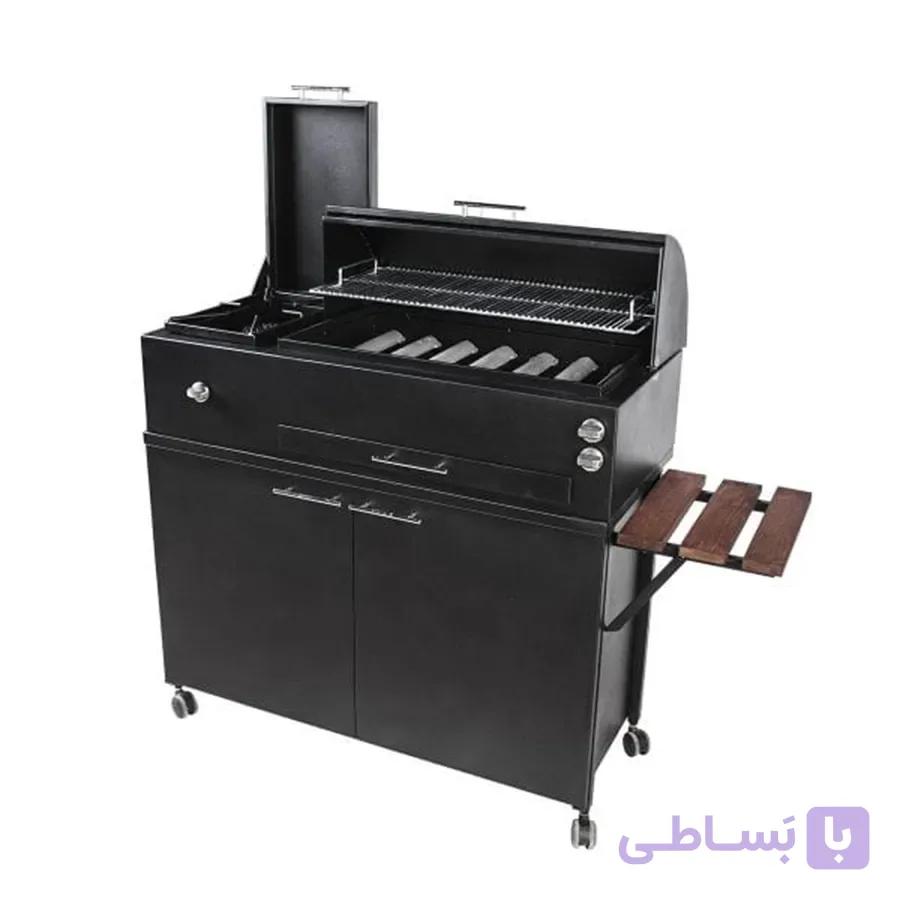 باربیکیو گازی مدل درب دو تکه — تصویر 1