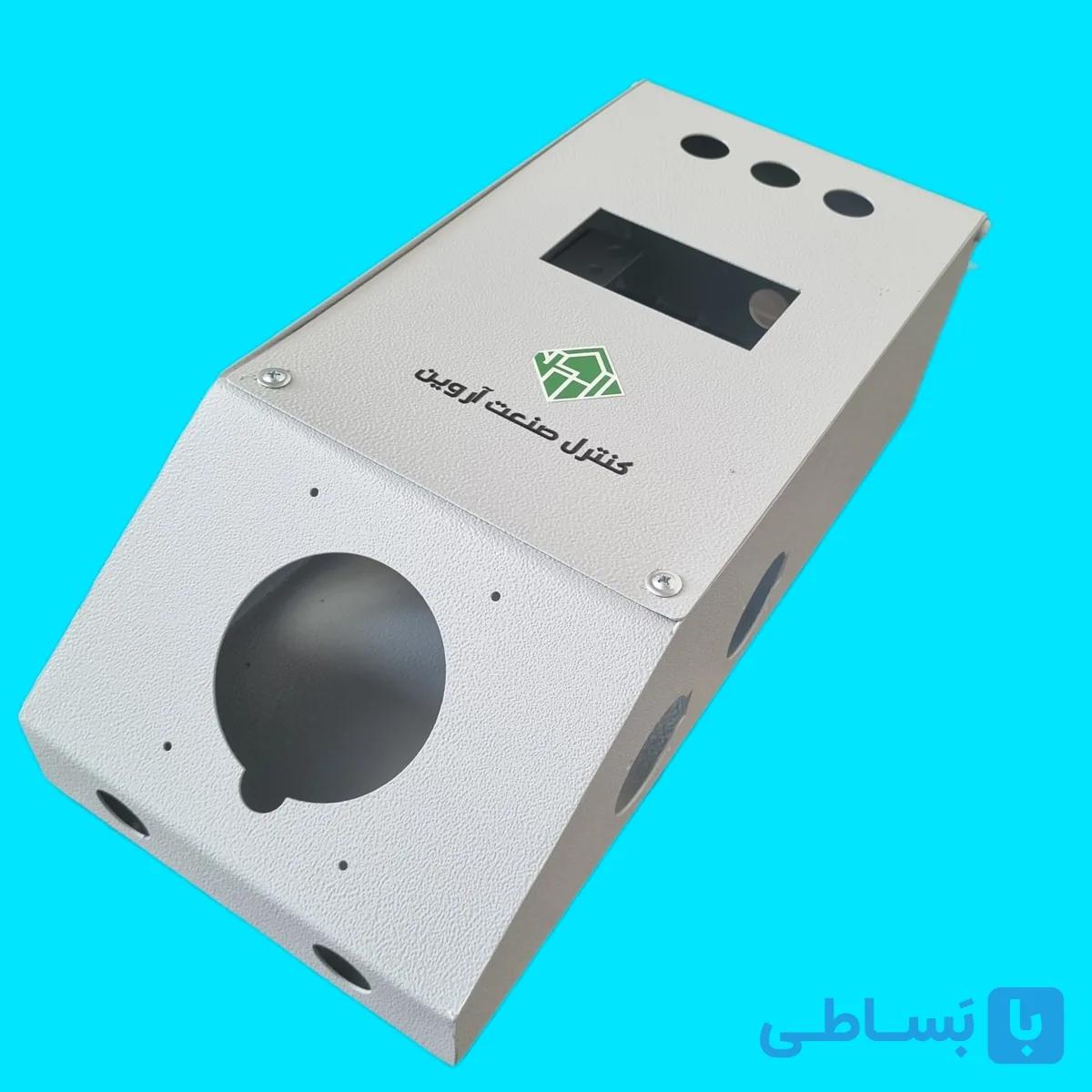 کابینت فلزی تابلو پریز روکار با ۲ پریز سه فاز و ۴ تکفاز
