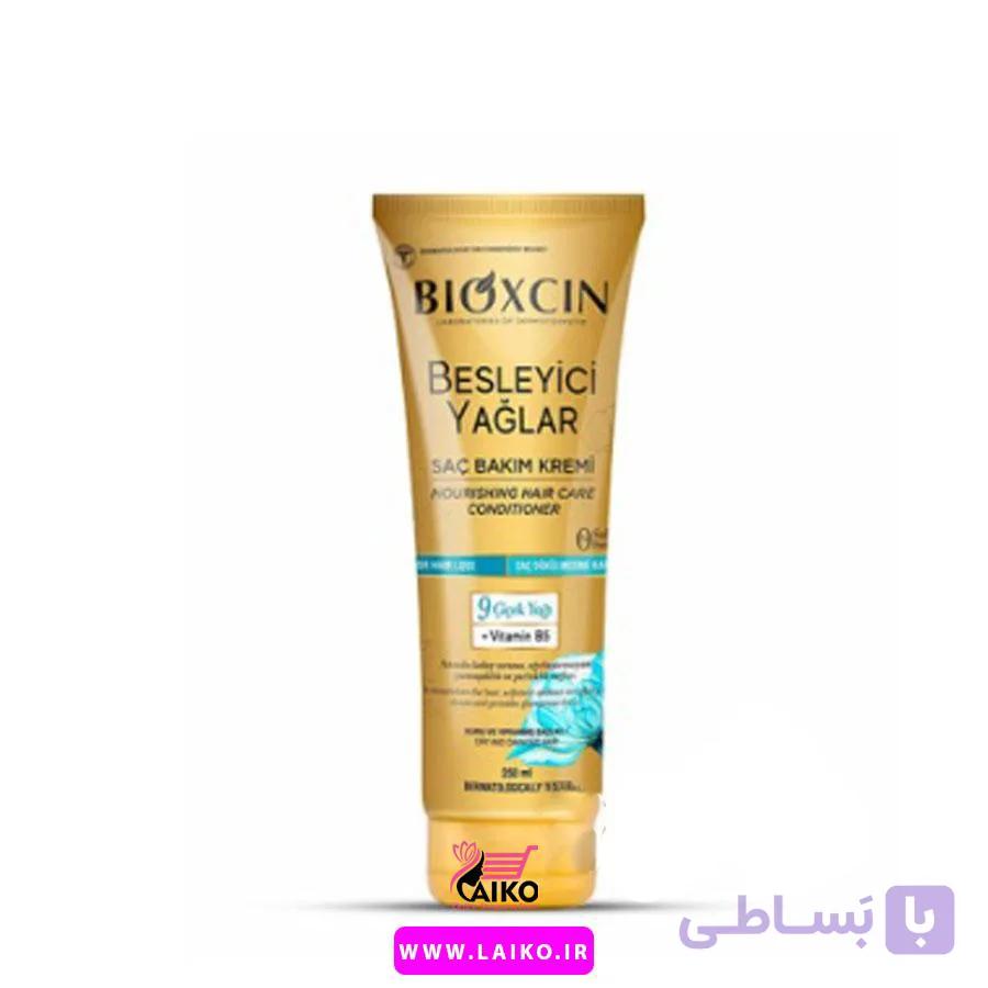 کرم مو ضد ریزش بدون سولفات بیوکسین حاوی روغن ۹ گیاه — تصویر 1