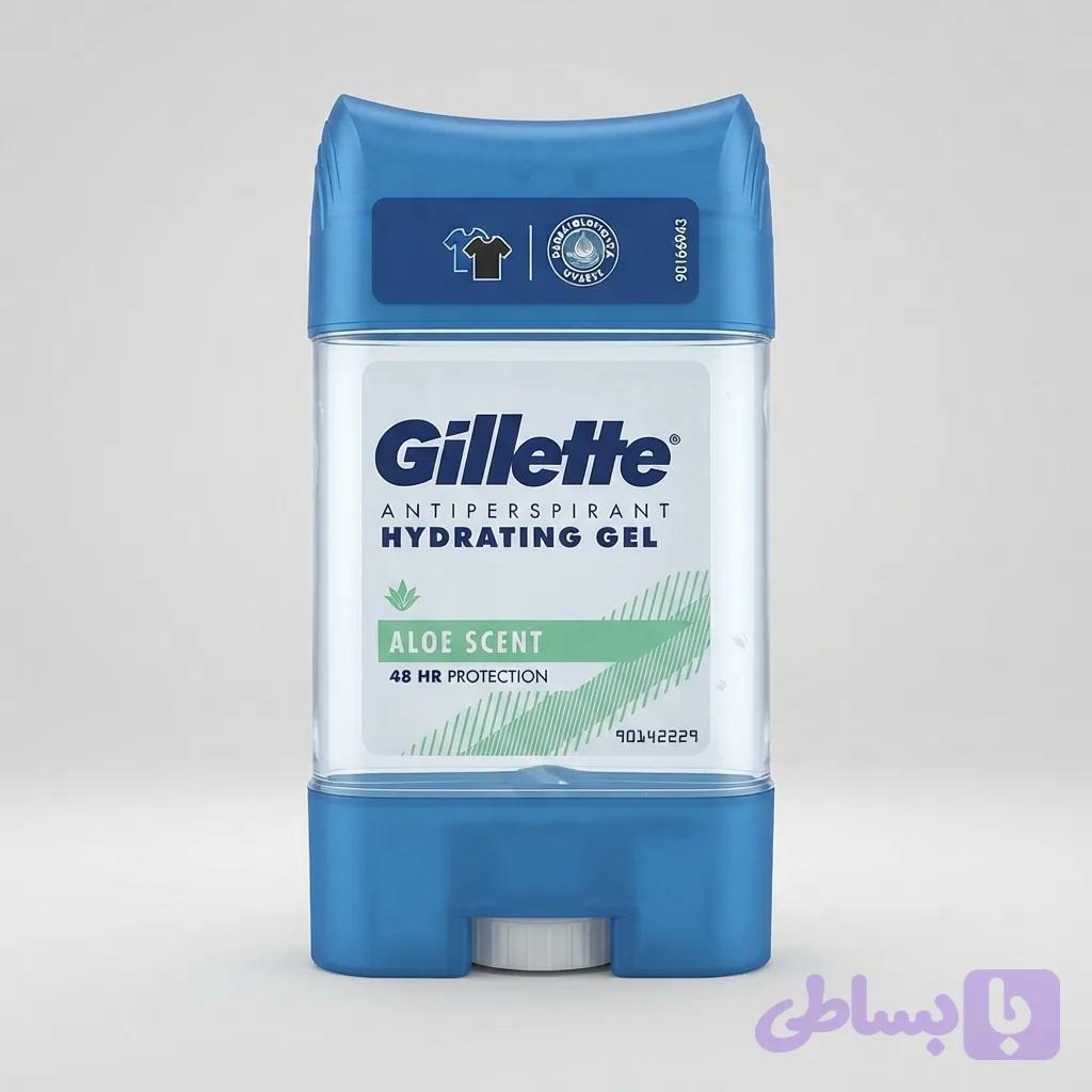 مام Gillette Hydrating Gel Aloe Scent