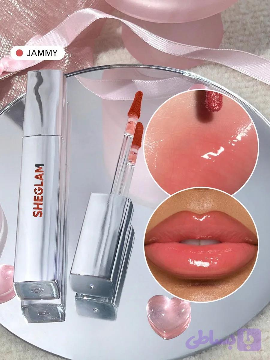 لیپ گلاس شیشه ای شیگلم مدل jammy