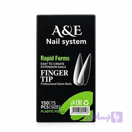 قالب کاشت ناخن روسی ریشه نازک استلیتو A&E — تصویر 1