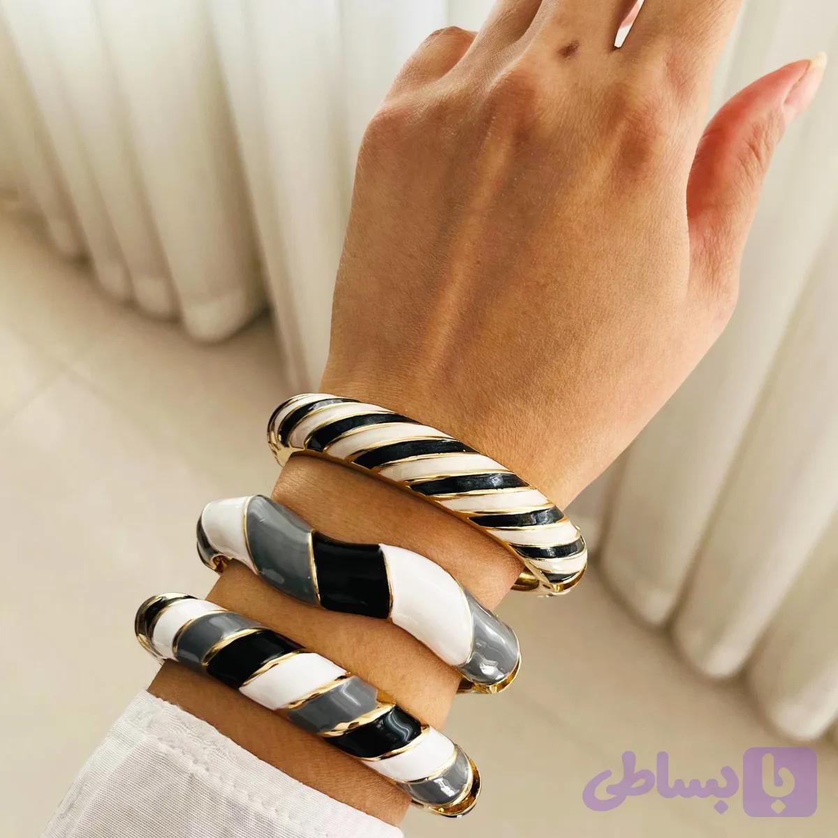 بنگل زنانه میناکاری (کد XLDDG)