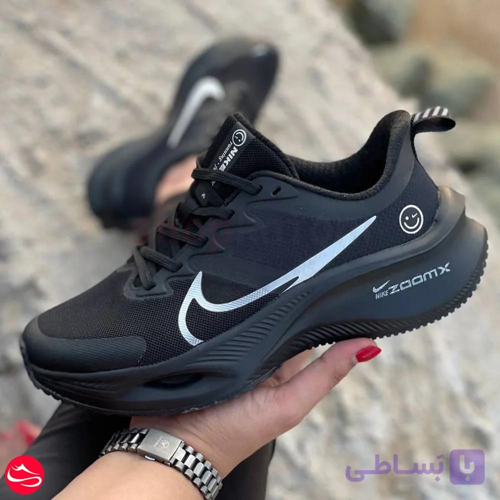 کفش نایک مدل زوم ایکس لبخندی رنگ مشکی — تصویر 1
