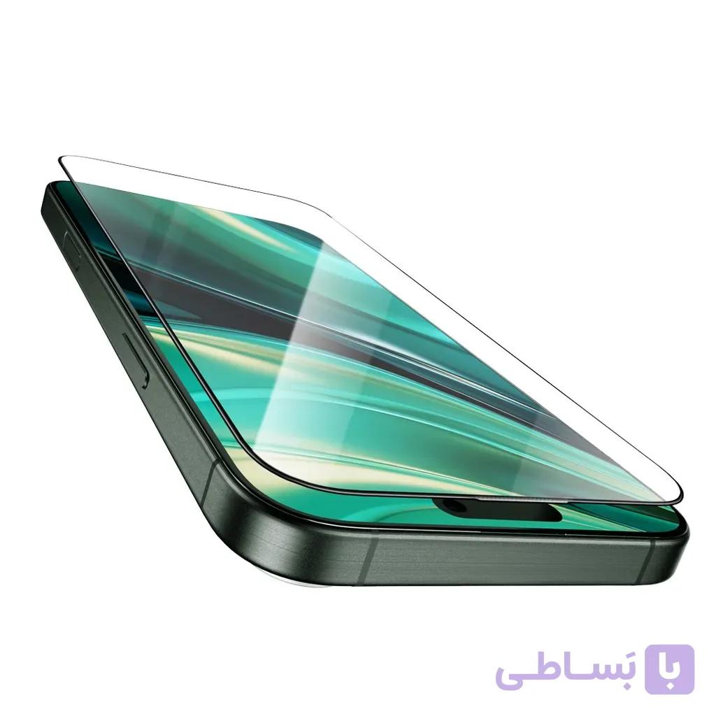 گلس شفاف گرین لاین مدل Diego Pet HD مناسب iPhone 16 Pro