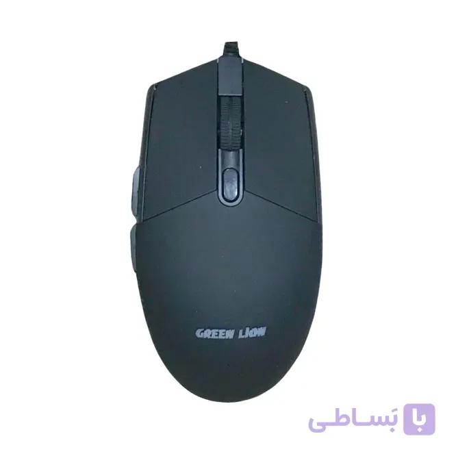 ماوس باسیم گیمینگ گرین لاین Green Lion Wired Gaming Mouse