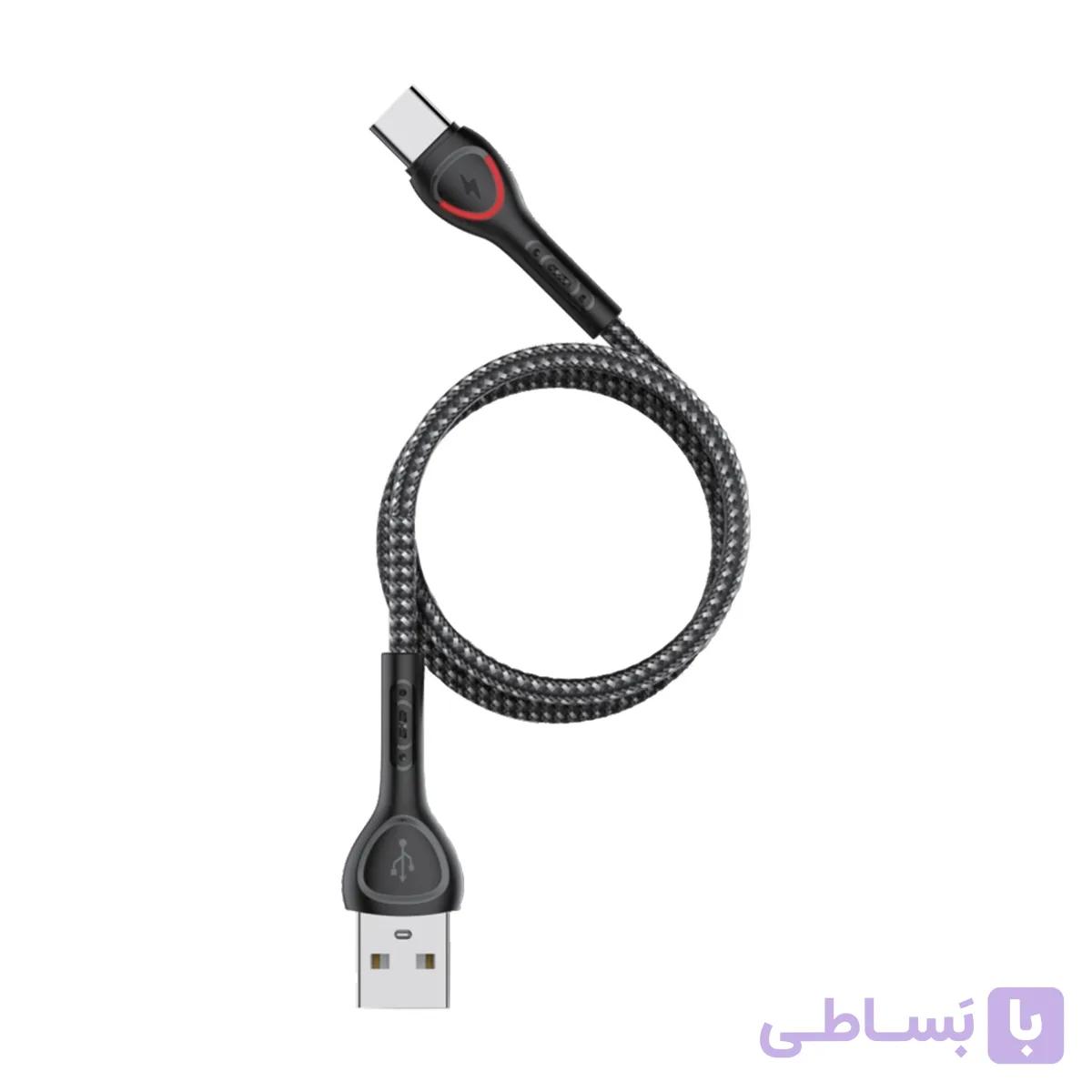 کابل رابط کینگ استار Type C به Type A طول 1m مدل K24 C