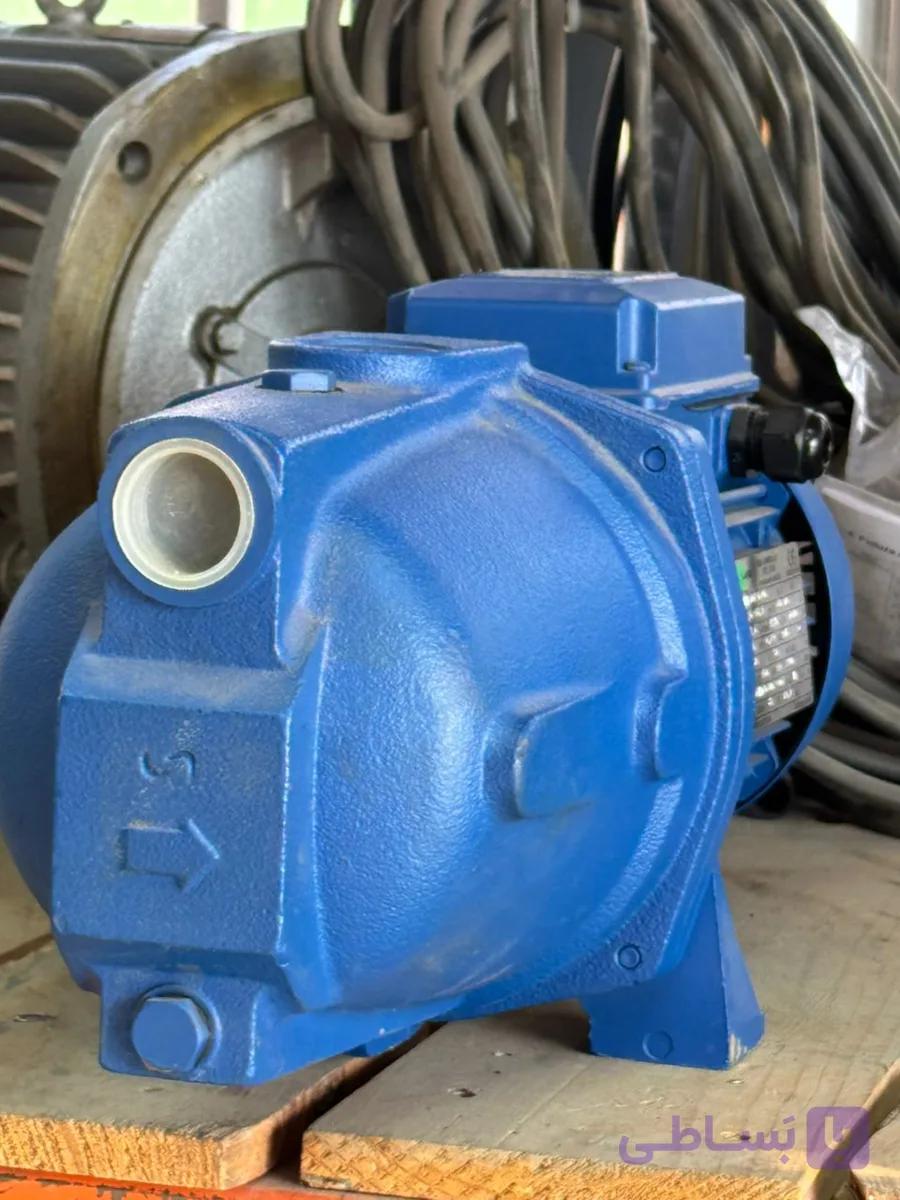 پمپ تک پروانه جتی 1 اسب تکفاز سیلندر ایتالیا مدل JET 102 m*1 :