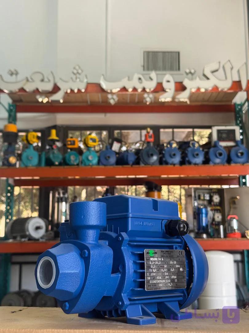 پمپ تک پروانه محیطی 0/5 اسب تکفاز سیلندر ایتالیا ONIDNA 50 M