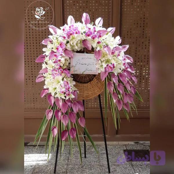 سبد گل تبریک کد 4071