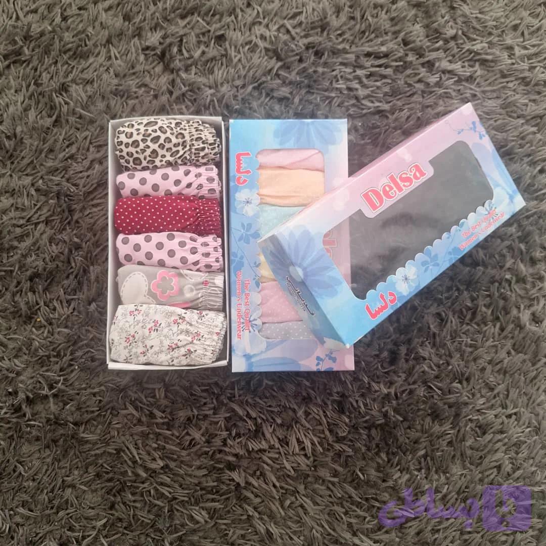 شورت زنانه لیفه ای 100 درصد نخ پنبه