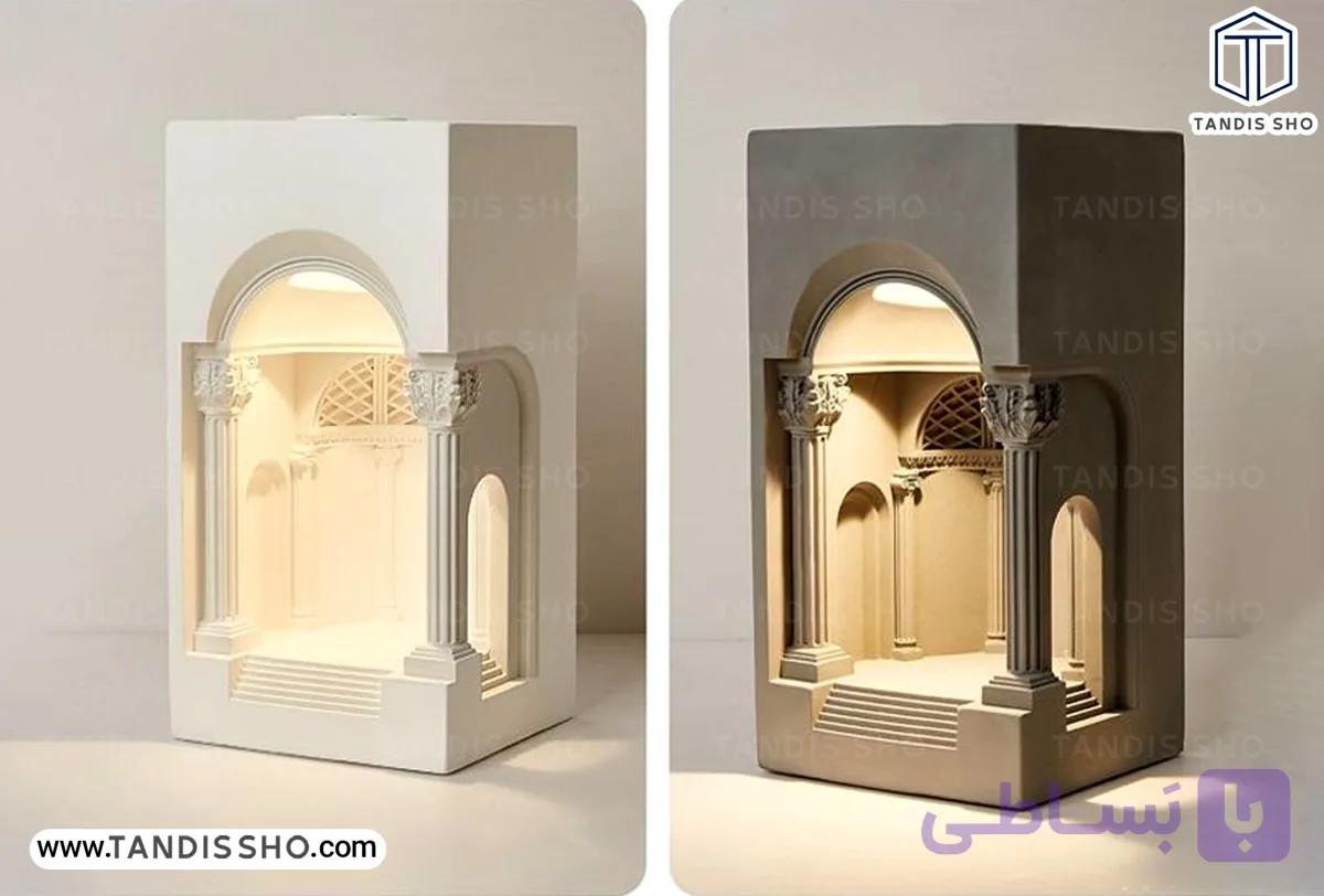 آباژور ایستاده سنگی ساختمان