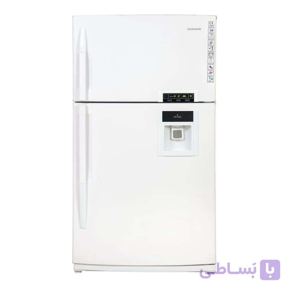 یخچال و فریزر 32 فوت دونار مدل واید سفید