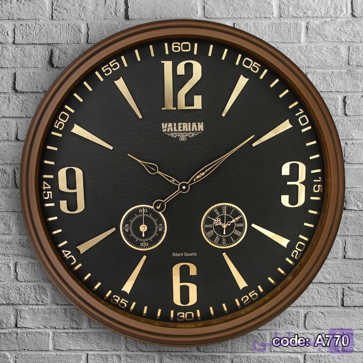 ساعت دیواری والرین A770 پلاستیکی
