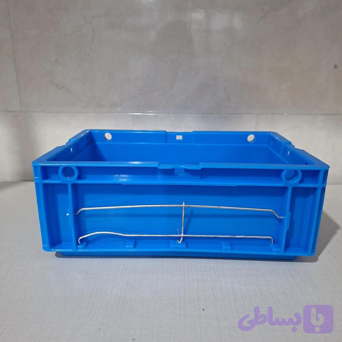 جعبه ( سبد ) پلاستیکی گالیا سایز کوچک رنگ آبی — تصویر 1