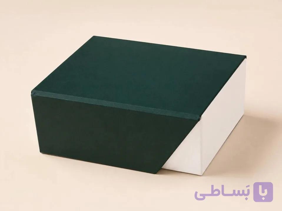 جعبه نیم ست دوتیکه کشویی 8×11 ارتفاع 4 | جعبه زیورآلات — تصویر 1