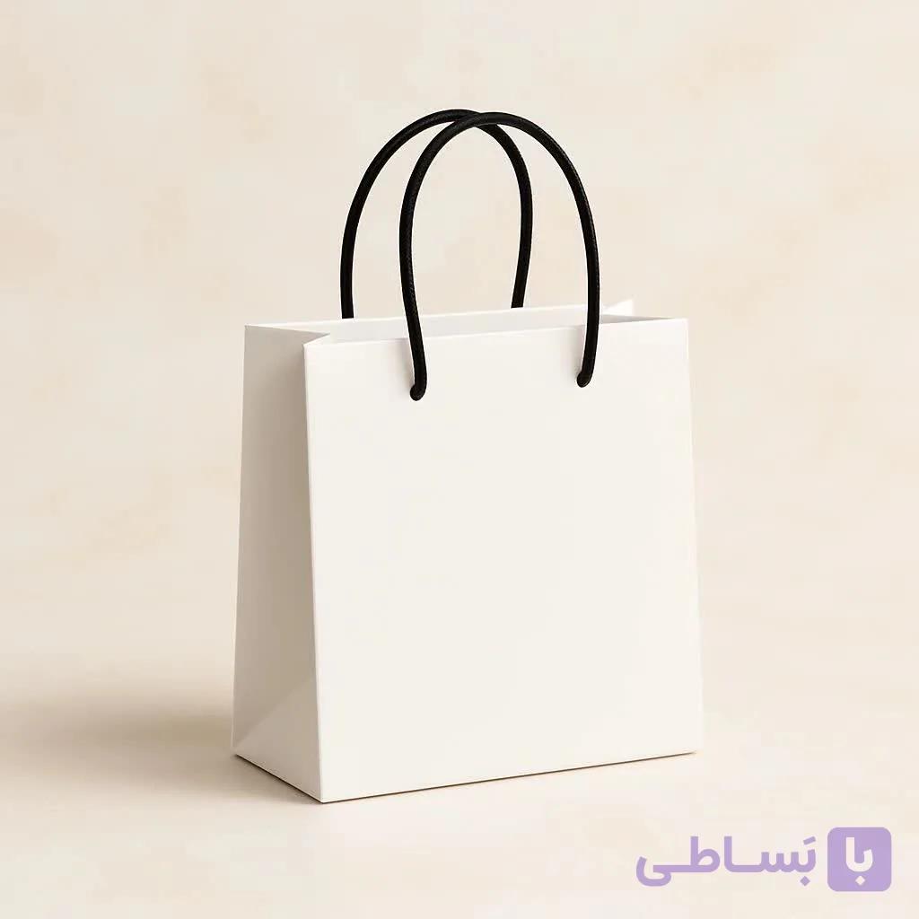 ساک کاغذی شاپینگ بگ 23×23 | ساک دستی کاغذی فروشگاهی — تصویر 1