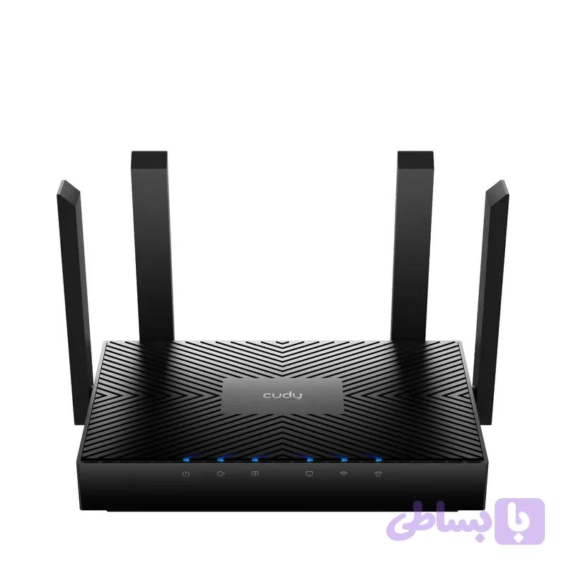 روتر وایرلس AX3000 Gigabit Wi-Fi 6 Mesh کیودی مدل WR3000 – ورژن 2 — تصویر 1
