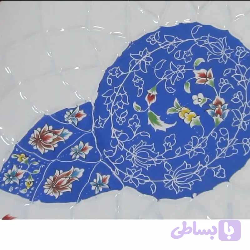 آموزش پرداز نحوه رسم پرداز روی بشقاب