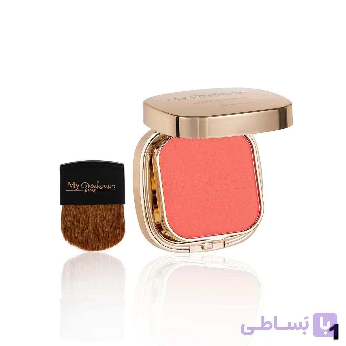 رژ گونه مات مای میکاپ استوری جذاب و فریبنده با براش