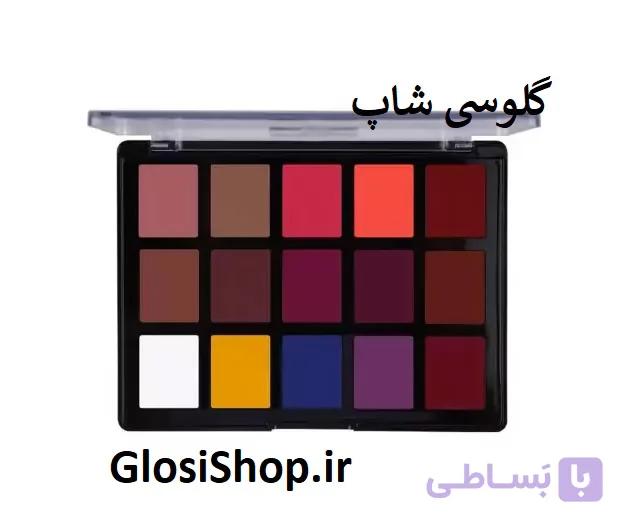 پالت رژلب کارکتر مدل DDL001 جذاب 15 رنگ