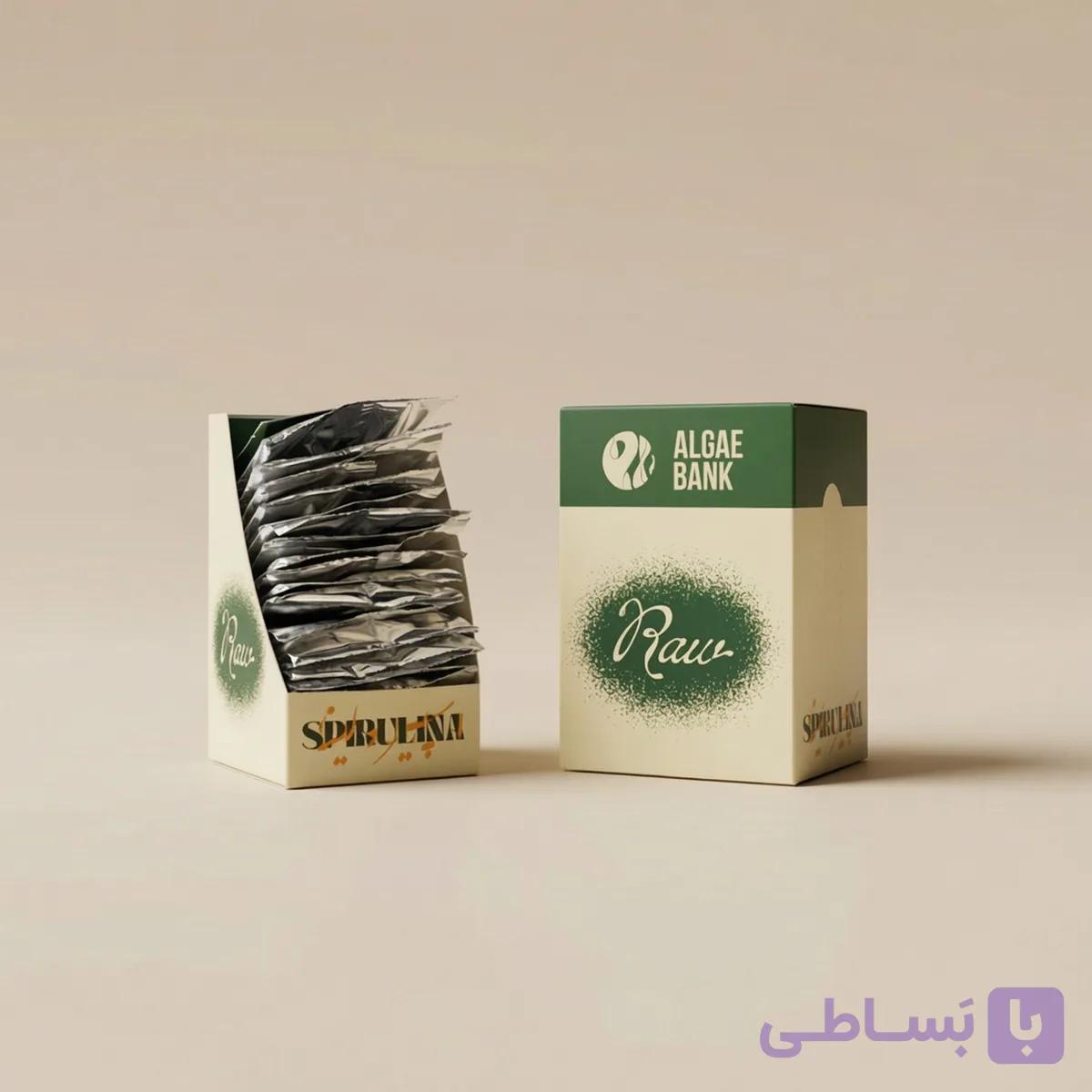 پودر خالص اسپیرولینا ساشه‌ای (۷۰ گرم) – ۱۴ ساشه ۵ گرمی — تصویر 1