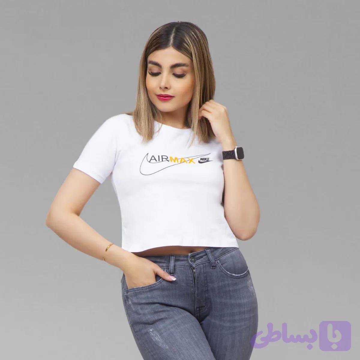 کراپ دخترانه نایک — تصویر 1