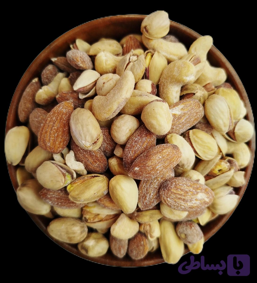 آجیل چهار مغز نمک دریایی