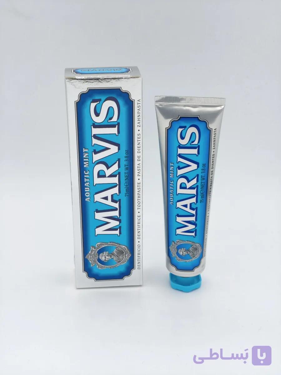 خمیر دندان دریایی ونعناع 75 میل مارویس MARVIS AQUATIKMINT