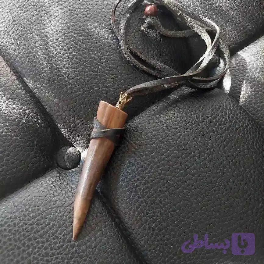 گردنبند سر شاخ گوزن طرح Z KING