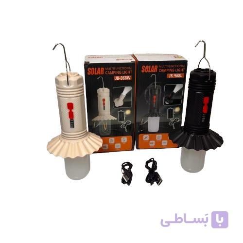 چراغ چادر شارژی SOLAR مدل JB-968W — تصویر 1