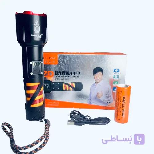 چراغ قوه دستی اسمال سان مدل ZY-T286 زوم دار — تصویر 1