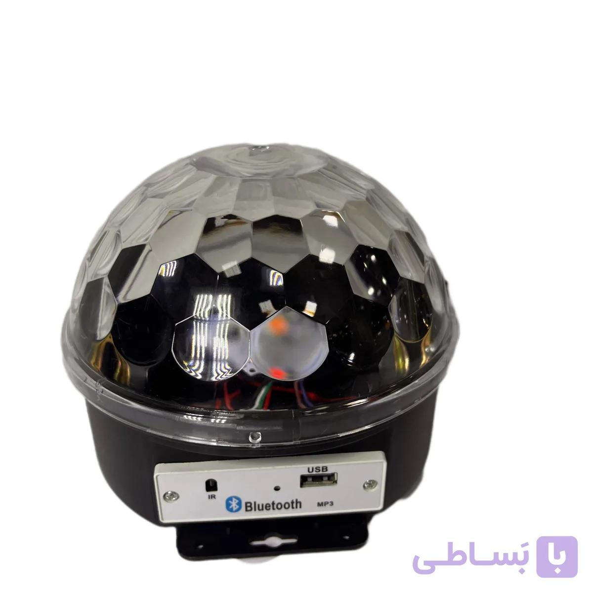 چراغ رقص نور اسپیکری  MP3 LED MAGIC BALL LIGHT — تصویر 1