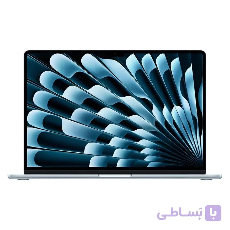 لپ تاپ 15 اینچی اپل مدل MacBook Air MC7 A4 2025 -M4-16GB RAM-256GB SSD SKY BLUE