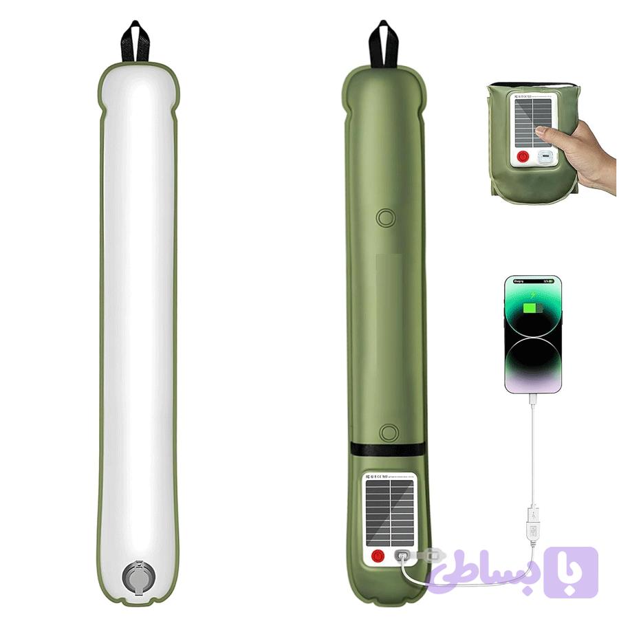 چراغ کمپینگ شارژی خورشیدی بادکنکی مدل CAMPING LANTERN — تصویر 1