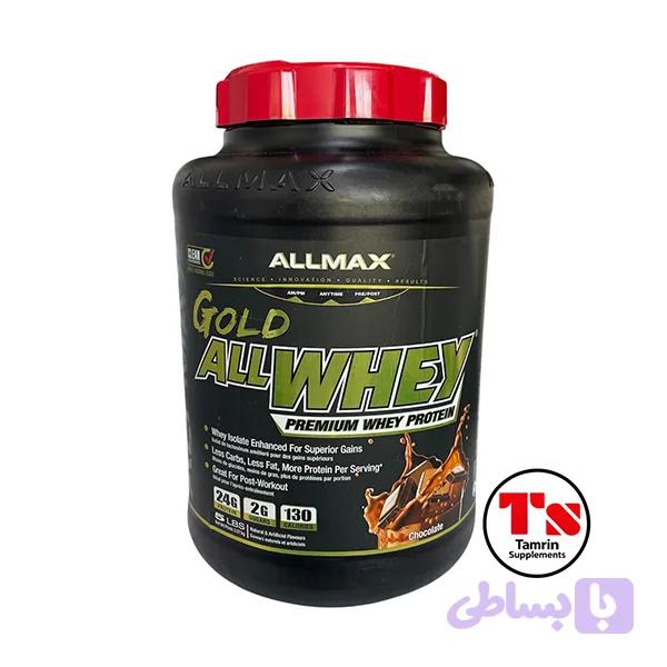 پروتئین وی گلد آل وی آلمکس اصل | Allmax Gold AllWhey — تصویر 1