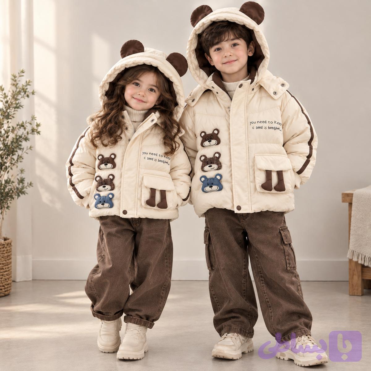 کاپشن اسپورت عروسکی کد 476 — تصویر 1