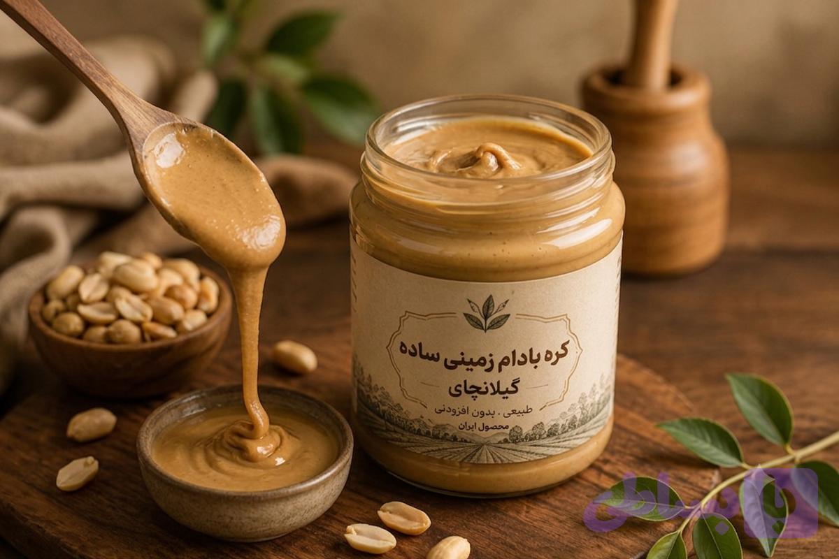 کره بادام زمینی ارگانیک